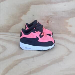 Nike -Air Max 90 Ultra 2.0 TD -Sneakers -Pink/Black -Kids Baby - 4C - 869952-600